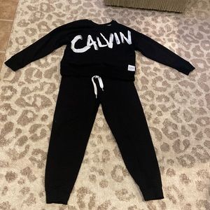 SOLD Calvin Klein sweatsuit